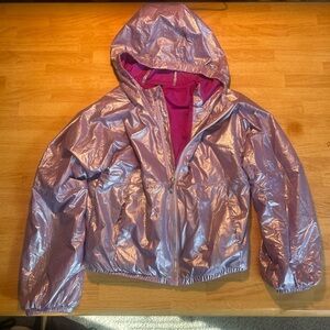 All in Motion Shiny Purple Kids Raincoat